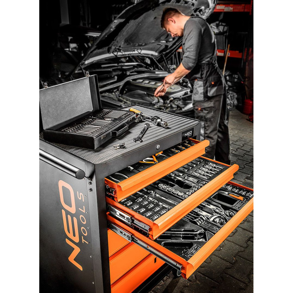 Szafka warsztatowa NEO Tools Basic (6 szuflad, 149 elementów) - 84-221+G - NEO Tools - 16