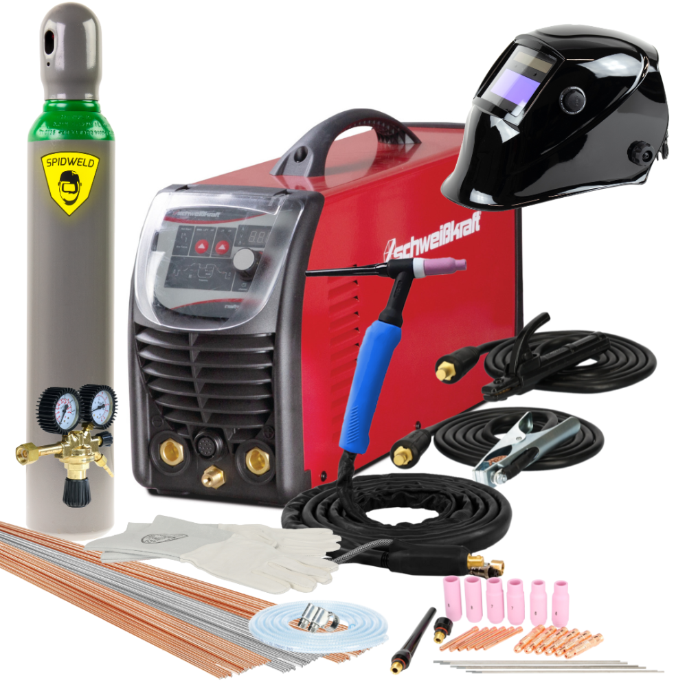 Spawarka Schweisskraft Craft-TIG 201 DC P Pulse - zestaw - 1074201-G - Schweisskraft - 1