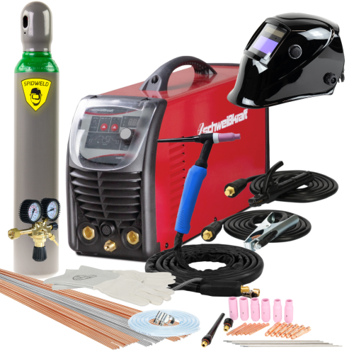 Spawarka Schweisskraft Craft-TIG 201 DC P Pulse - zestaw - 1074201-G - Schweisskraft - 1