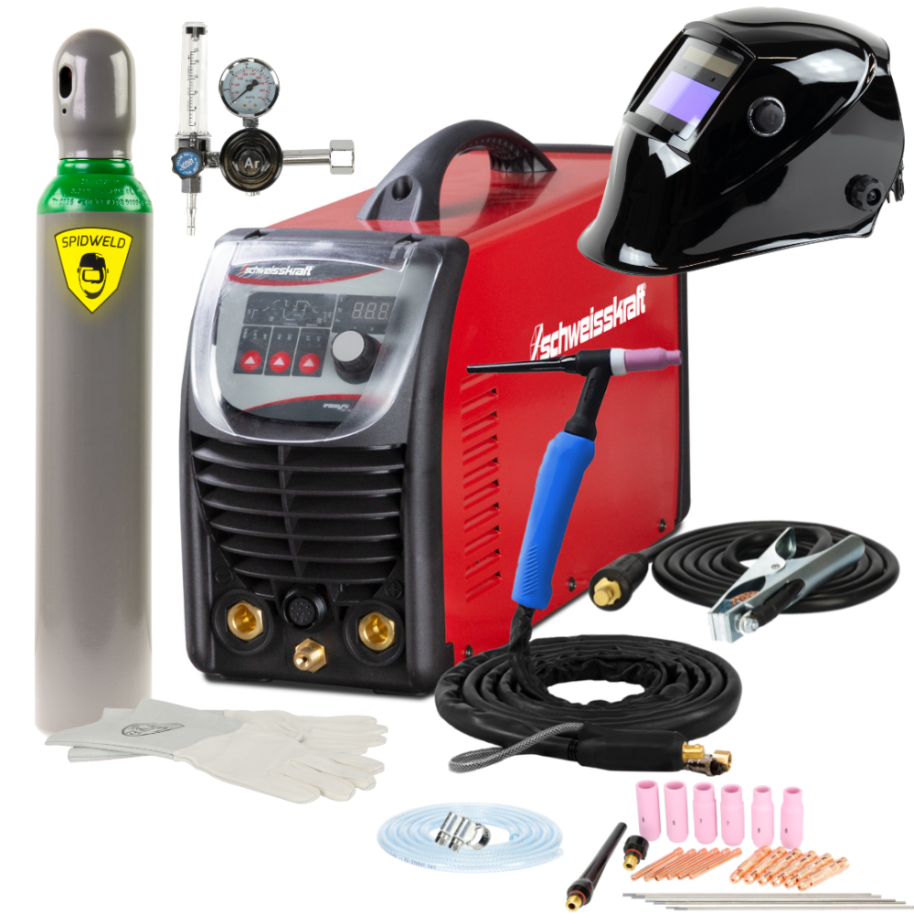 Spawarka Schweisskraft Easy-TIG 201 AC/DC Pulse - zestaw - 1074021-G - Schweisskraft - 2