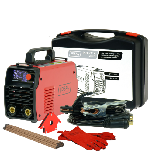 Spawarka Ideal Praktik 200 LED Synergy Pulse - zestaw - PRAKTIK200LED-G - Ideal - 2