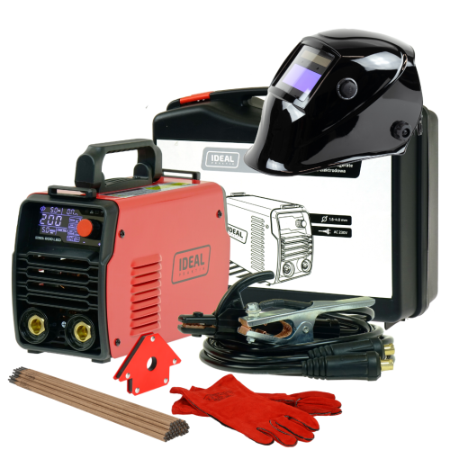 Spawarka Ideal Praktik 200 LED Synergy Pulse - zestaw - PRAKTIK200LED-G - Ideal - 1