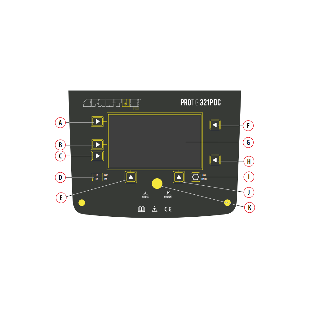 Spawarka Spartus ProTIG 321PW DC - zestaw - PROTIG321PWDC-PAK-18-4-G - Spartus - 6