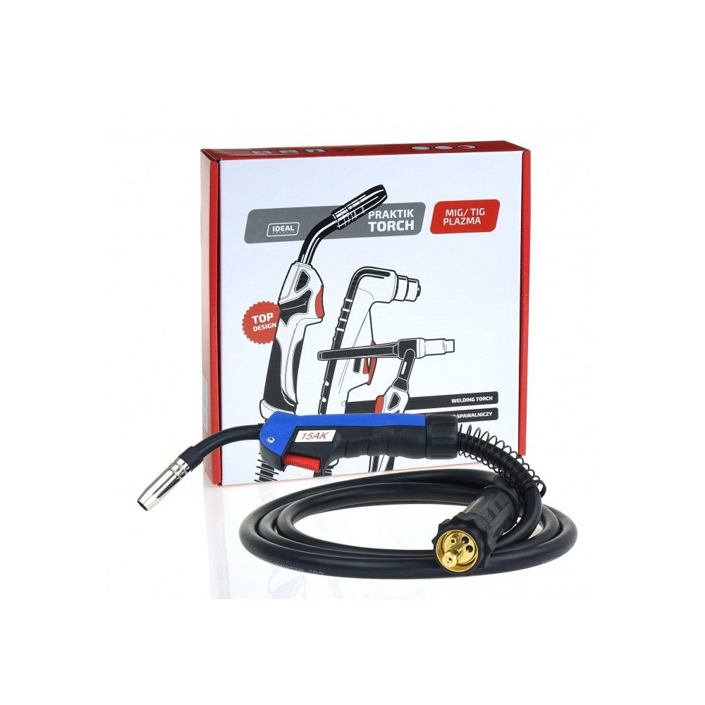 Uchwyt spawalniczy MIG Ideal Praktik MB-15 / 5 m - W1010152 - Ideal - 1