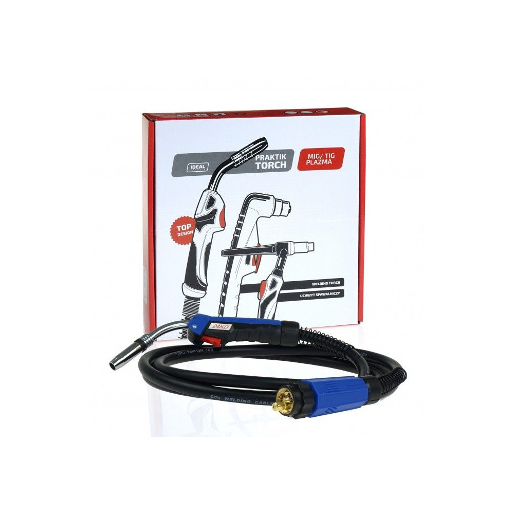 Uchwyt spawalniczy MIG Ideal Praktik MB-24 / 4 m - W1010156 - Ideal - 1