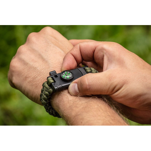 Bransoletka opaska survivalowa 5w1 Neo Tools - 63-140 - NEO Tools - 5