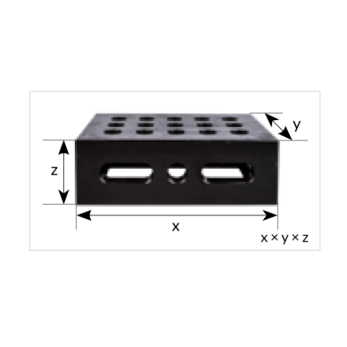Blok mocujący U 500x200x100 do stołów spawalniczych / Spartus - SP010-22-050 - Spartus - 3