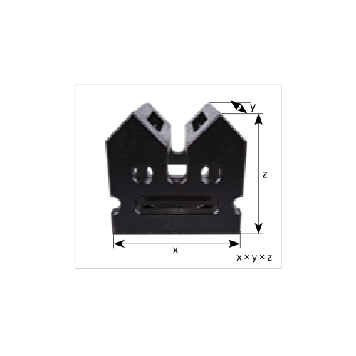 Łącznik narożny 200x200x185 do stołów spawalniczych / Spartus - SP010-24-001 - Spartus - 1 2