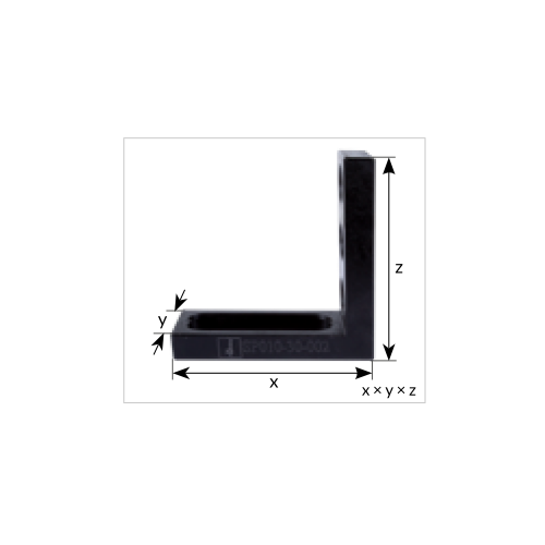 Kątownik blokujący (otwór/slot) 175x50x275 do stołów spawalniczych / Spartus - SP010-30-013 - Spartus - 1 2
