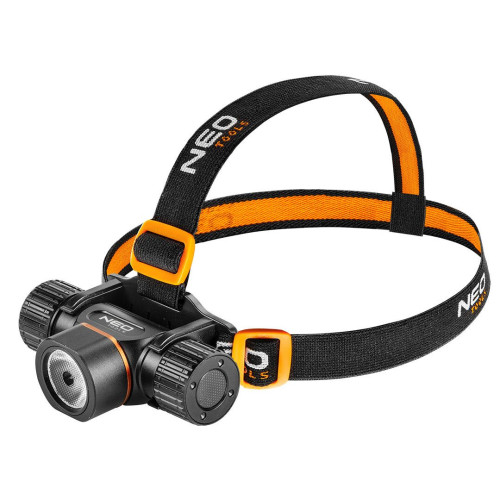 Latarka czołowa akumulatorowa 2000 lm USB Neo Tools - 99-029 - NEO Tools - 1