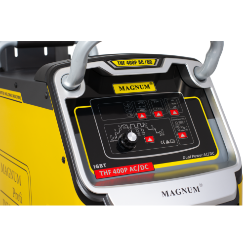 Spawarka Magnum TIG THF 400 Puls AC/DC Dual Power - zestaw wodny - U I THF400P W8 V2-G - Magnum - 19