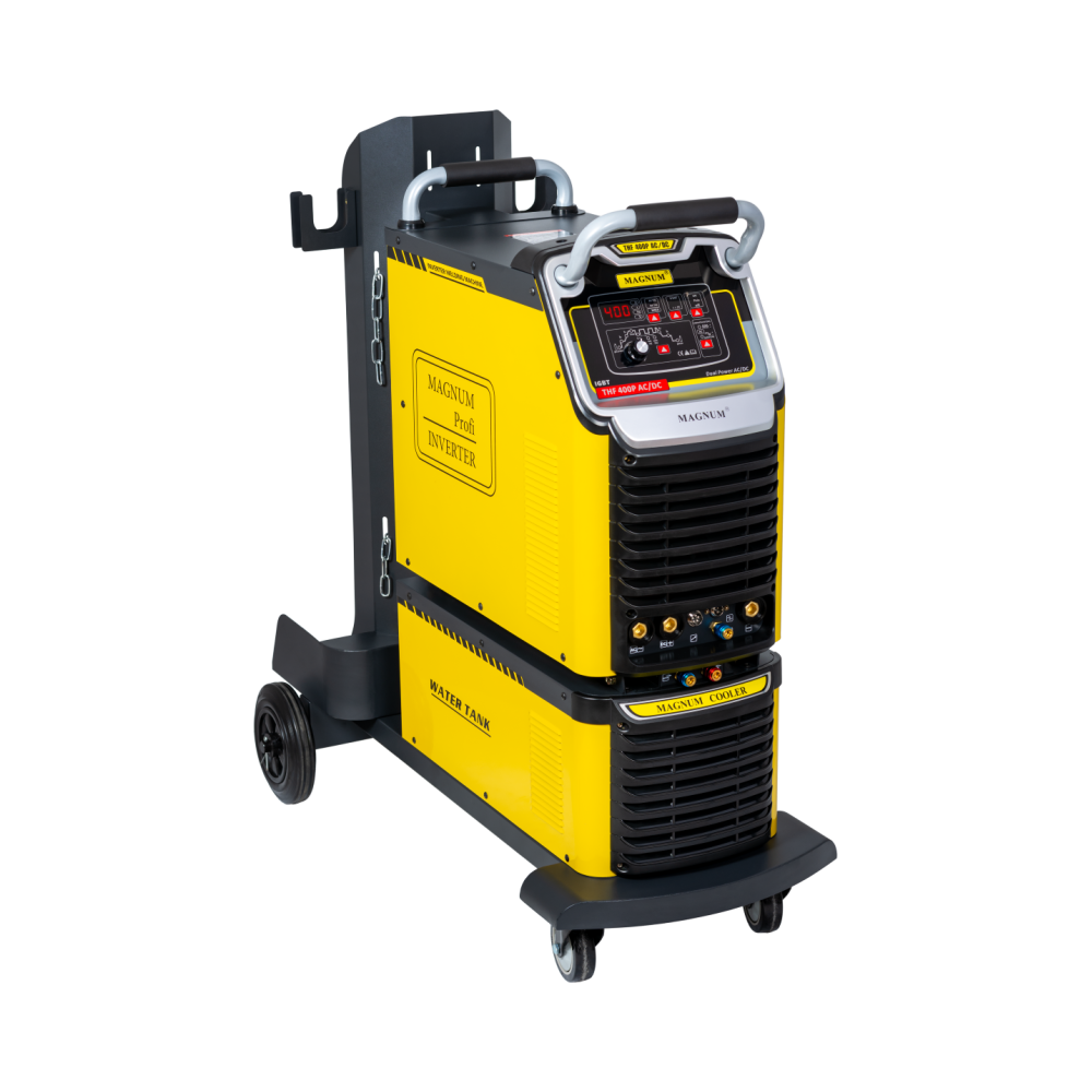 Spawarka Magnum TIG THF 400 Puls AC/DC Dual Power - zestaw wodny - U I THF400P W8 V2-G - Magnum - 18