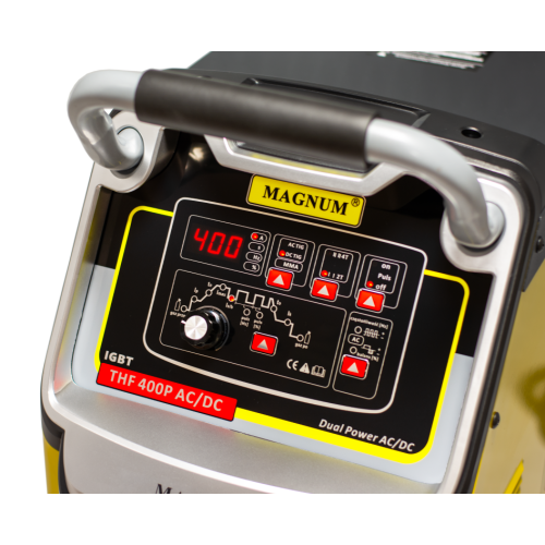Spawarka Magnum TIG THF 400 Puls AC/DC Dual Power - zestaw wodny - U I THF400P W8 V2-G - Magnum - 7