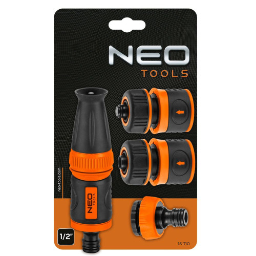 Zraszacz ogrodowy 1/2" + złączki + przyłącze Neo Tools - zestaw - 15-710 - NEO Tools - 3