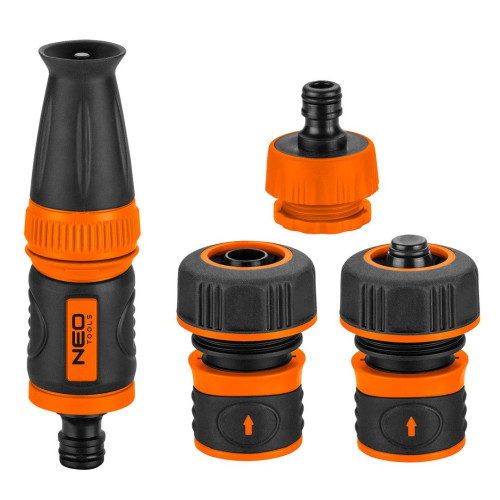Zraszacz ogrodowy 3/4" + złączki + przyłącze Neo Tools - zestaw - 15-711 - NEO Tools - 1