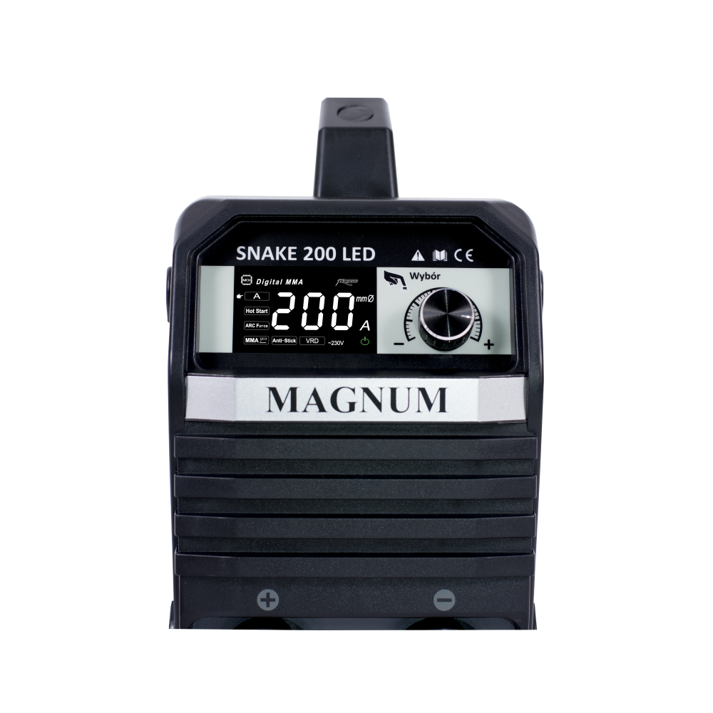 Spawarka Magnum Snake 200 LED - zestaw - U I SNA 200LD-G - Magnum - 5