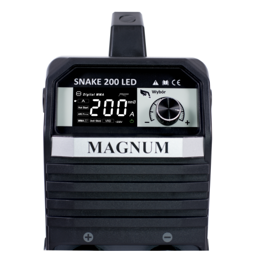 Spawarka Magnum Snake 200 LED - zestaw - U I SNA 200LD-G - Magnum - 5