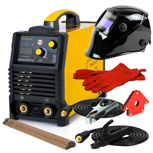 Spawarka Magnum Snake 230 Profi - zestaw - U I SNA 230 PRO-G - Magnum - 1