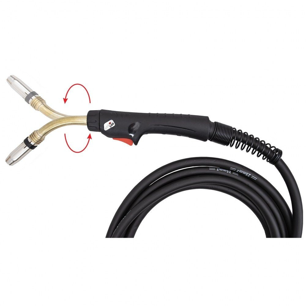Uchwyt spawalniczy obrotowy MIG Spartus Master 240R / 3 m - SPM24R-12-300 - Spartus - 1