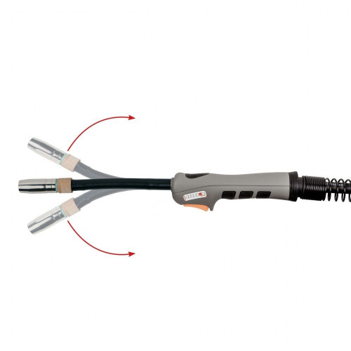Uchwyt spawalniczy giętki MIG Spartus Master 250F / 4 m - SPM25F-12-400 - Spartus - 1