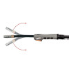 Uchwyt spawalniczy giętki MIG Spartus Master 250F / 5 m - SPM25F-12-500 - Spartus - 1