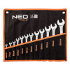 Klucze płasko-oczkowe Neo Tools 6-22 mm 12 el. CrV - 09-752 - NEO Tools - 1