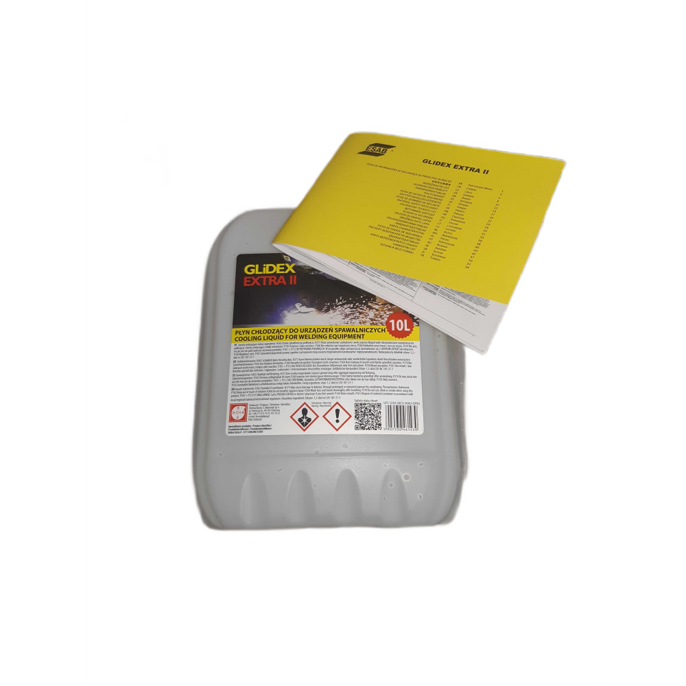 Płyn chłodzący ESAB Glidex Extra II -35ºC / 10 litrów - 0465720002 - ESAB - 2