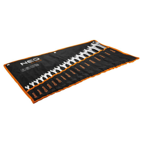 Klucze płasko-oczkowe Neo Tools 8-32 mm 17 el. CrV - 09-753 - NEO Tools - 1 2