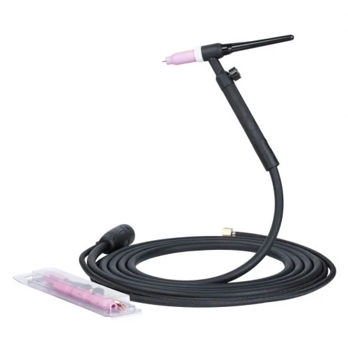 Uchwyt spawalniczy Spartus Easy TIG 17V z zaworkiem / 4 m (wtyk SK25) - SPE17V-4-H100-D-SK25 - Spartus - 1