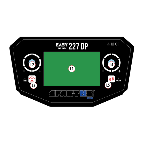 Spawarka Spartus EasyMIG 227 Dual Pulse - zestaw - EASYMIG227DP-PAK-15-3-G - Spartus - 11