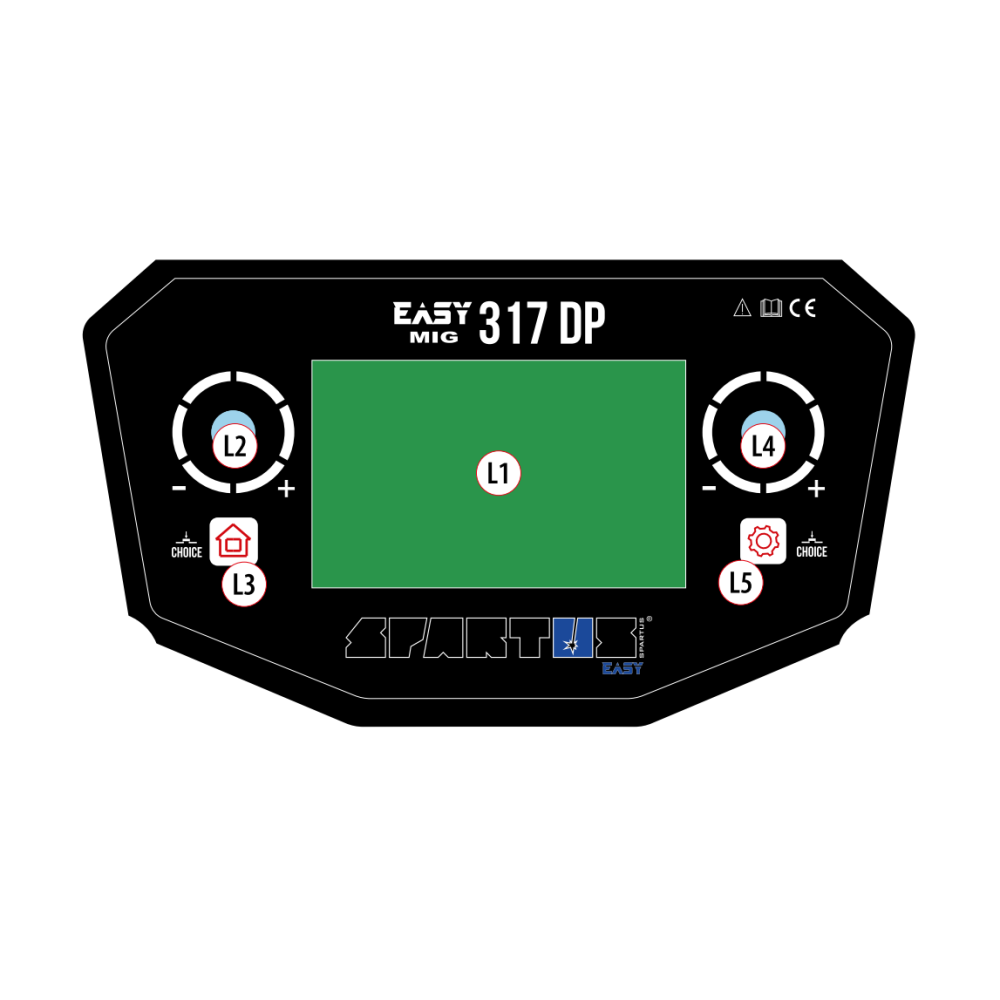 Spawarka Spartus EasyMIG 317 Dual Pulse - zestaw - EASYMIG317DP-PAK-36-3-G - Spartus - 11