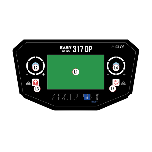 Spawarka Spartus EasyMIG 317 Dual Pulse - zestaw - EASYMIG317DP-PAK-36-3-G - Spartus - 11
