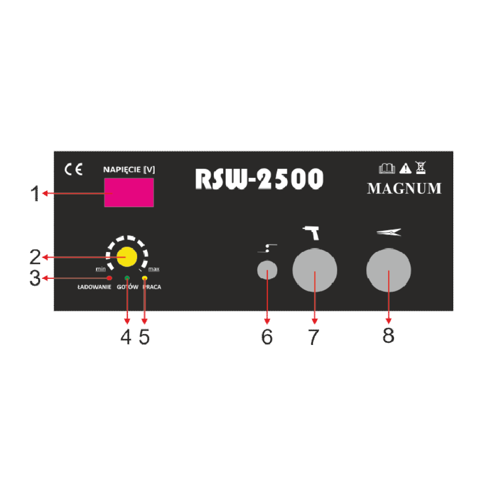 Zgrzewarka do trzpieni Magnum RSW-2500 - U Z RSW8-2500 - Magnum - 3