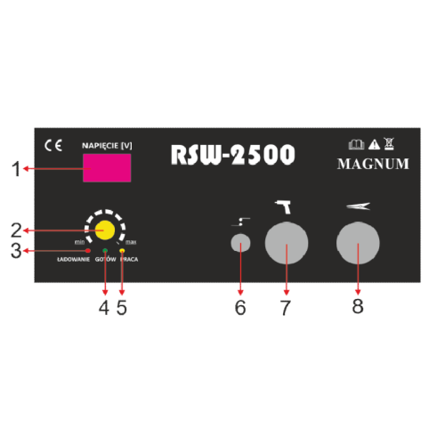 Zgrzewarka do trzpieni Magnum RSW-2500 - U Z RSW8-2500 - Magnum - 3