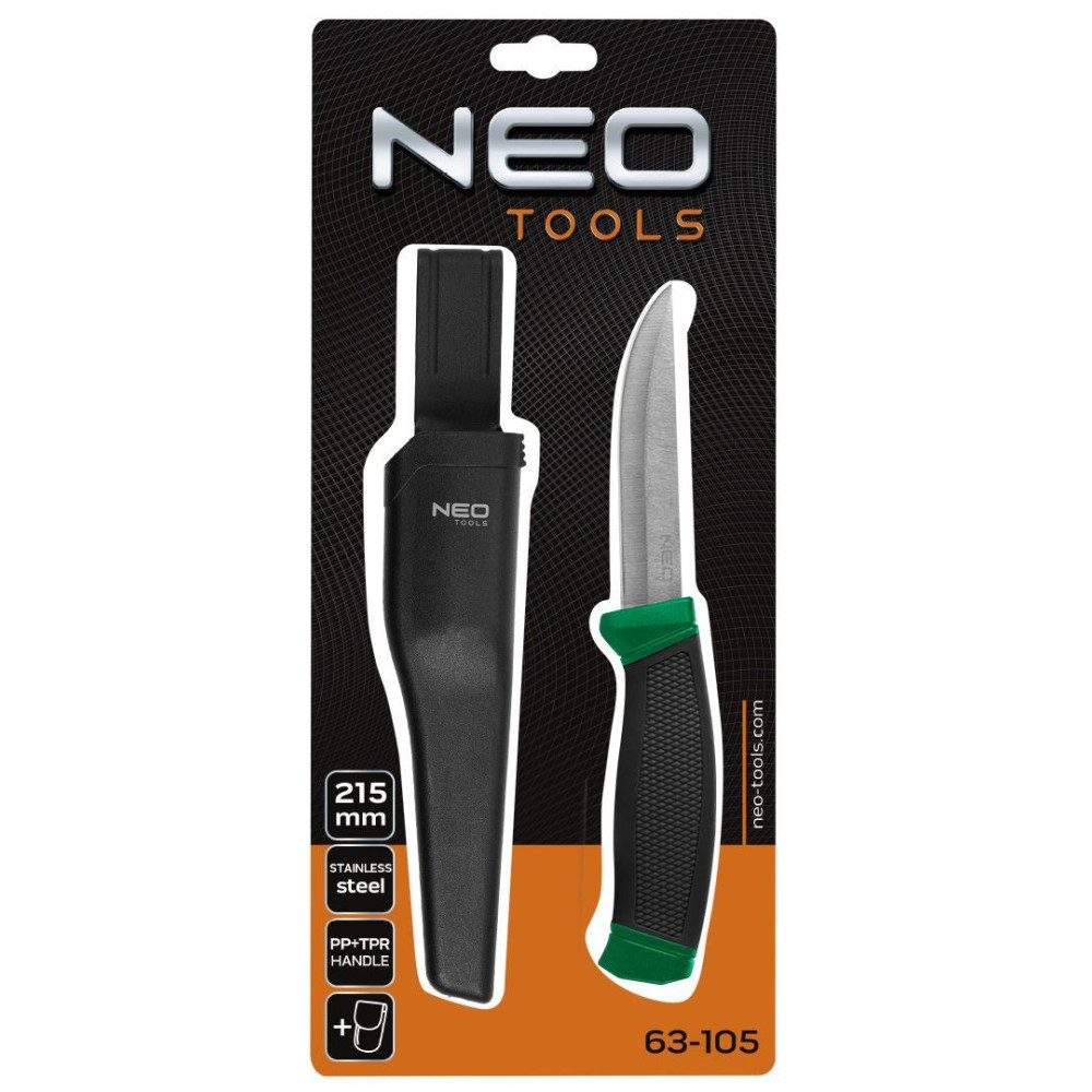 Nóż finka 21,5 cm z pokrowcem Neo Tools - 63-105 - NEO Tools - 7