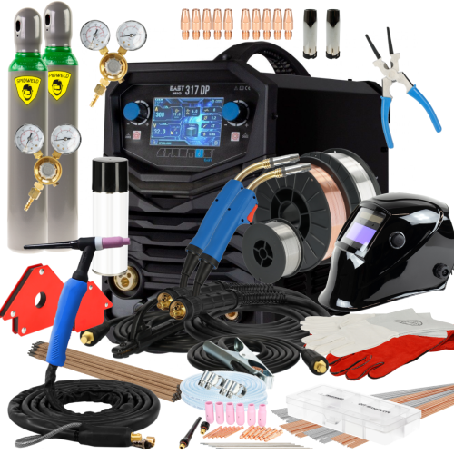 Spawarka Spartus EasyMIG 317 Dual Pulse - zestaw - EASYMIG317DP-PAK-36-3-G - Spartus - 1