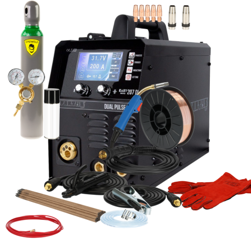 Spawarka Spartus EasyMIG 207 Dual Pulse - zestaw - EASYMIG207DP-PAK-24-3-G - Spartus - 5