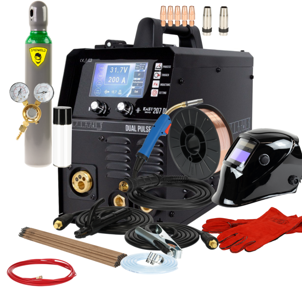 Spawarka Spartus EasyMIG 207 Dual Pulse - zestaw - EASYMIG207DP-PAK-24-3-G - Spartus - 4