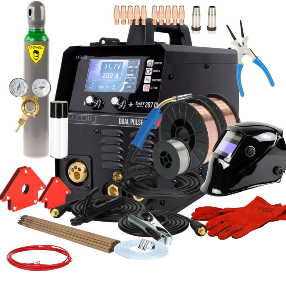 Spawarka Spartus EasyMIG 207 Dual Pulse - zestaw - EASYMIG207DP-PAK-24-3-G - Spartus - 3