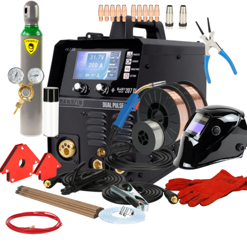 Spawarka Spartus EasyMIG 207 Dual Pulse - zestaw - EASYMIG207DP-PAK-24-3-G - Spartus - 3