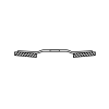 Tarcza listkowa lamelka PFERD PSF-A PFC 125 mm P120 - 67749125 - PFERD - 3