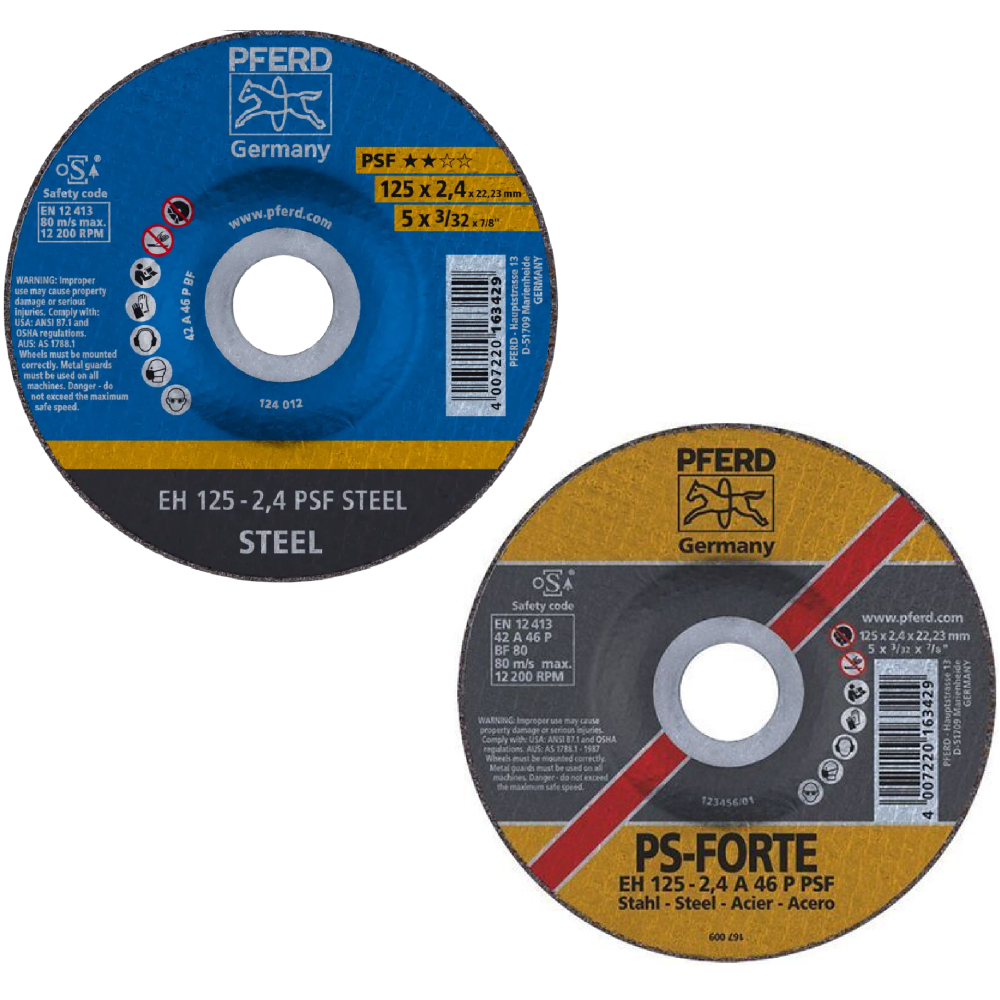Tarcza do cięcia PFERD PSF Steel EH 125 x 2,4 x 22 - 61720222 - PFERD - 1