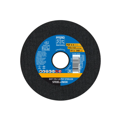 Tarcza do cięcia PFERD PSF Steelox EHT 115 x 1,0 x 22 - 61730100 - PFERD - 1