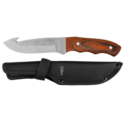 Nóż survivalowy full-tang 24 cm z pokrowcem Neo Tools - 63-116 - NEO Tools - 1