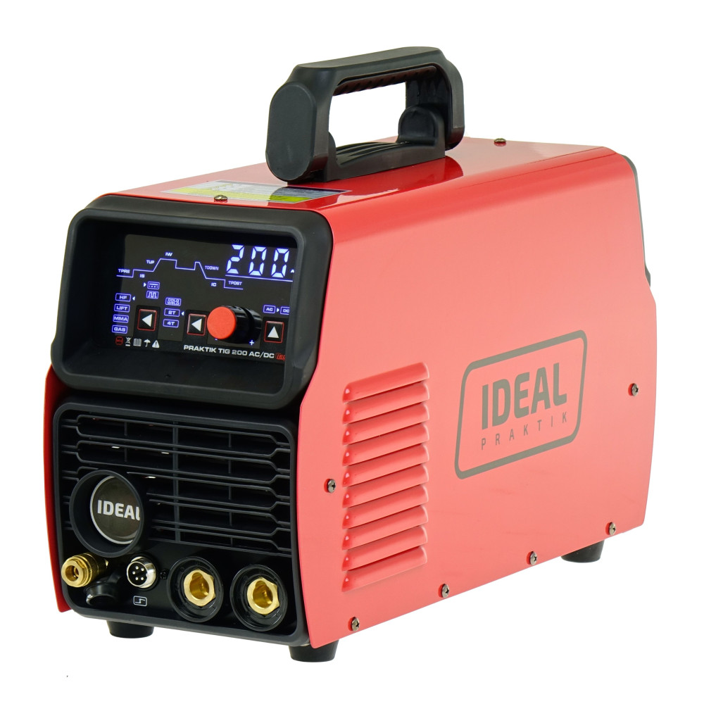 Spawarka Ideal Praktik TIG 200 AC/DC LED - zestaw - PTIG200ACLED-G - Ideal - 9