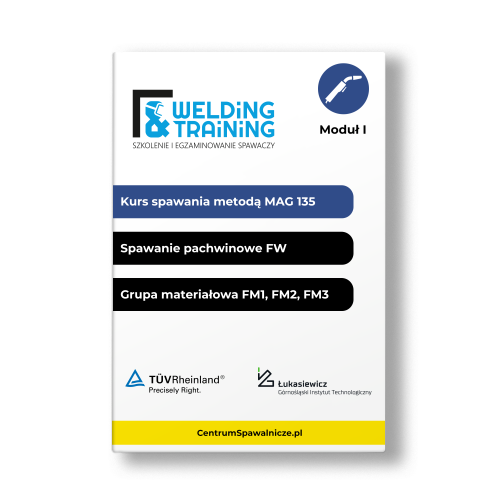 Kurs spawalniczy MAG 135 / spawanie pachwinowe (FW) / FM1, FM2, FM3 / Welding & Training - MAG-135-FW-FM1_2_3 - Welding Training