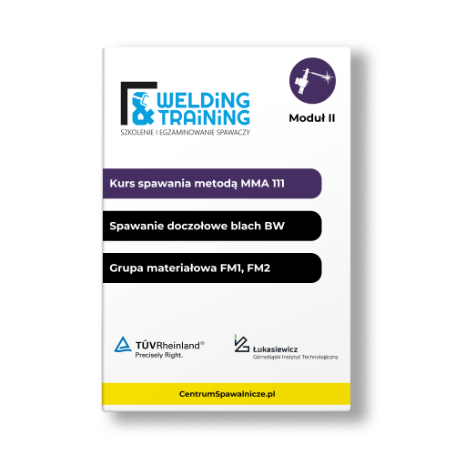 Kurs spawalniczy MMA 111 / spawanie doczołowe blach (BW) / FM1, FM2 / Welding & Training - MMA-111-BW_B-FM1_2 - Welding Training