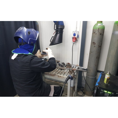 Kurs spawalniczy MMA 111 / spawanie doczołowe rur (BW) / FM1, FM2 / Welding & Training - MMA-111-BW_R-FM1_2 - Welding Training -