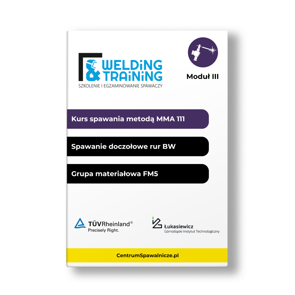 Kurs spawalniczy MMA 111 / spawanie doczołowe rur (BW) / FM5 / Welding & Training - MMA-111-BW_R-FM5 - Welding Training - 1