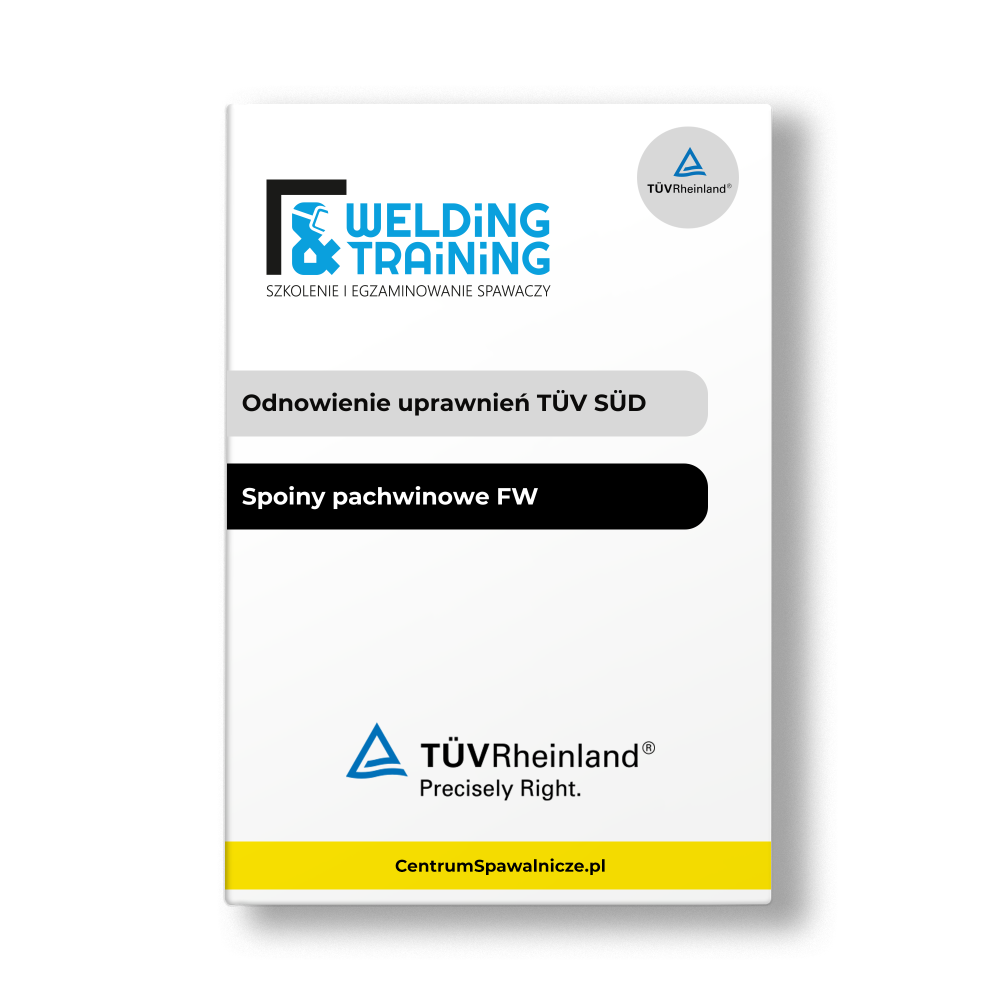 Odnowienie uprawnień TÜV SÜD / spoiny pachwinowe (FW) / Welding & Training - ODN-TUV_SUD-FW - Welding Training - 1